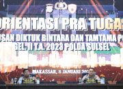 Wakapolda Buka Orientasi Pra Tugas Lulisan Diktuk Bintara dan Tamtama Gel. 2 TA. 2023 Polda Sulsel