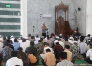 Wujudkan Pemilu Damai, Para-para Numbay Polresta Hadir di Mesjid Raya Baiturrahim Jayapura