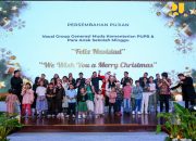 Puncak Peringatan Natal 2023, Menteri Basuki: Tetap Profesional Laksanakan Tugas Pembangunan Infrastruktur