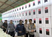 KPU Gelar Buka Segel dan Lipat Surat Suara, Polri Semakin Memperketat Pengamanan di Gudang Logistik