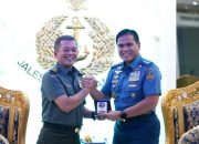 Optimalkan Fungsi Penerangan di Lingkungan TNI, Kapuspen Kunjungi Kasal