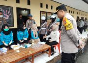 Mendadak, Kapolres Bulukumba Sidak Cek Urine Anggotanya