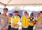 Kapolda Sulteng Dampingi Asops Kapolri dan Irjen PUPR Tinjau pembangunan Huntap di Kota Palu