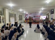 Cegah Dampak Bullying Bagi Kesehatan Mental Pelajar, Biro SDM Polda Sulsel Beri Sosialisasi di SMP Telkom Makassar