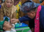 Hari Keempat Sub PIN Polio Tembus 76,9 Persen
