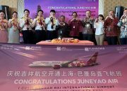 Menparekraf: Penerbangan Langsung Juneyao Airlines Shanghai-Denpasar Jadi Stimulus Kunjungan Wisman