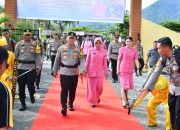 Kunjungi Polres Touna, Kapolda Sulteng: Jaga Netralitas dan Integritas