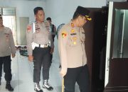 Kapolres Lakukan Sidak di Barak Bujang Polres Gowa