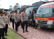 Jelang Pemilu 2024, Kapolres Touna Cek Kendaraan Dinas