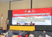 550 PAM TPS di Kota Palu Ikut Pembekalan, Kapolresta Minta Tidak Berambut Gondrong