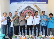 Wakili Kapolres, IPDA Udin Sibadu Hadiri Seremoni Pembukaan Sekretariat Pengurus Daerah PWI Kabupaten Gowa
