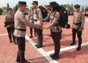 Siap Amankan Pemilu 2024, Wakapolda Sulteng Lepas 902 Personel BKO Pam TPS