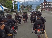 Polda Sulteng Gelar Patroli Skala Besar Pastikan Situasi tetap Aman Jelang Pemilu 2024