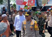 Kapolres Dampingi Kapolda Sulsel Bersama Forkopimda Lakukan Monitoring Pemilu 2024 di Kabupaten Gowa