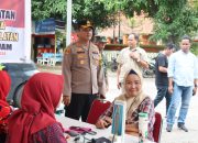 Kapolres Gowa Lakukan Pemantauan serta Cek Kesehatan PPK dan Personel Pengaman Pemilu