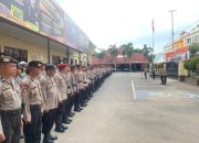 Polres Gowa Gelar Apel Konsolidasi, Pasca Pengamanan Pungut dan Hitung Suara Pemilu 2024