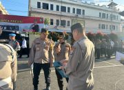 Cek Personel di Posko Pengamanan PPK Kabupaten Gowa, ini yang Dilakukan Kapolres