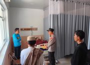 Kunjungi KPPS yang Sakit, Polda Sulteng: Rasa Empati dan Apresiasi Tugas yang Diamanahkan