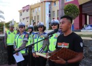 Polda Sulteng Gelar Pencanangan Aksi Keselamatan Jalan, ini Ikrar yang Diucapkan