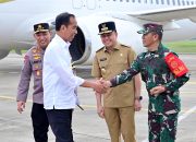 Pangdam II/Swj Dampingi Presiden RI Kunker di Sumsel