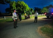 Berikan Rasa Aman di Bulan Ramadhan, Polsek Ampana Kota Laksanakan Patroli Subuh