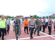 Wakapolda Sulteng Pimpin Apel Gelar Pasukan Operasi Ketupat 2024 Pengamanan Idul Fitri 1445 H