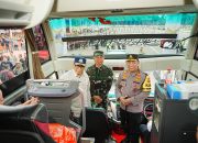 Tindaklanjuti Arahan Presiden, Kapolri Lepas Mudik Gratis Polri Presisi