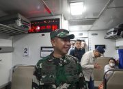 Panglima TNI Tinjau Puncak Arus Mudik di Stasiun Pasar Senen