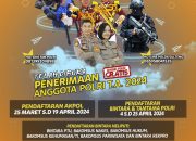 Penerimaan Anggota Polri T.A 2024, Dibuka 4 Bakomsus