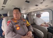 Pastikan Keamanan Arus Balik Lebaran, Kapolri Patroli Udara Jalur Tol