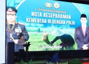 Wujudkan Peningkatan Ketersediaan Pangan, Kapolri-Mentan Tantadangani MoU