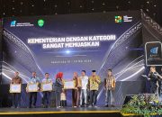 Kemendes PDTT Raih Penghargaan Kearsipan Kategori Sangat Memuaskan