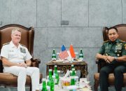 Panglima TNI Terima CC Panglima US Indo-Pacom Bahas Kerja Sama Militer
