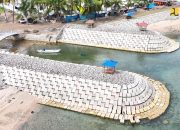 Cegah Abrasi Pantai, Kementerian PUPR Bangun Pengaman Pantai Gelora di Sumbawa