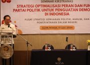 Perkuat Sistem Demokrasi di Indonesia, BSKDN Kemendagri Minta Parpol Optimalkan Rekrutmen dan Kaderisasi