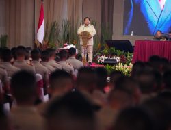 Pembekalan Menhan RI Kepada Capaja TNI-Polri Tahun 2024