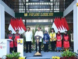Pasar Godean Diresmikan, Presiden Jokowi: Dijaga Kebersihannya dan Layani Pembeli dengan Baik