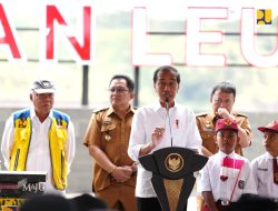 Pasok Air untuk Lumbung Pangan di Tasikmalaya dan Ciamis, Presiden Jokowi Resmikan Bendungan Leuwikeris