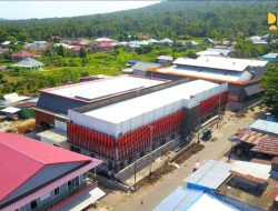 Selesai Dibangun, Menteri Basuki Tinjau Pasar Rakyat Jailolo di Halmahera Barat