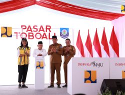 Wadah Pemenuhan Kebutuhan Pokok, Wapres Ma’ruf Amin Resmikan Pasar Toboali di Bangka Selatan