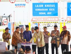 Presiden Jokowi Resmikan Jalan Tol Kartasura-Klaten, Jalur Solo-Yogya Makin Lancar