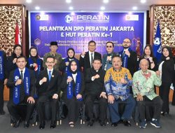 Pelantikan DPD PERATIN Jakarta Dirangkai dengan Diskusi Bidang Hukum