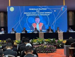 Ketua MA Buka Kegiatan Pelatihan Manajemen Kepimpinan Pengadilan