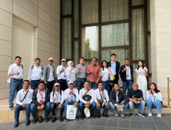 Kades Peserta Benchmarking Pelajari Sistem Irigasi Kuno Dujiangyan di China