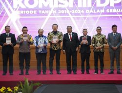 Jaksa Agung Apresiasi Peluncuran Buku  Transformasi Penegakan Hukum dan HAM oleh Komisi III DPR RI