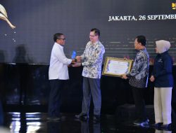 Kementerian PUPR Raih Anugerah Anindhita Wistara Data Tahun 2024 dari BPS
