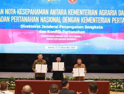 Perluas Kerja Sama, Kementerian ATR/BPN Gandeng Kementerian Pertahanan dan BIN dalam Upaya Pencegahan dan Penuntasan Tindak Pidana Pertanahan