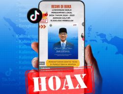 (HOAKS) Rekrutmen PLD 2024-2025 Mengatasnamakan Kemendes dan Pembangunan Daerah Tertinggal
