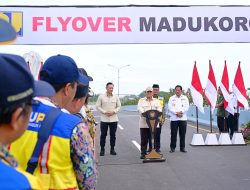Urai Kemacetan di Kota Semarang, Presiden Prabowo Resmikan Flyover Madukoro