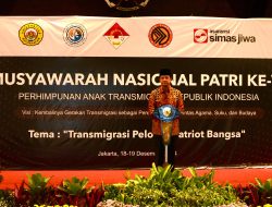 Buka Munas V PATRI, Mentrans Iftitah Ajak Sinergi dan Kolaborasi Tokoh-tokoh Anak Transmigran